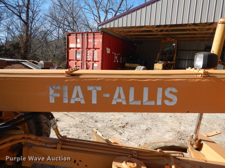 image for item DH5070 1977 Fiat-Allis M65D rigid frame motor grader