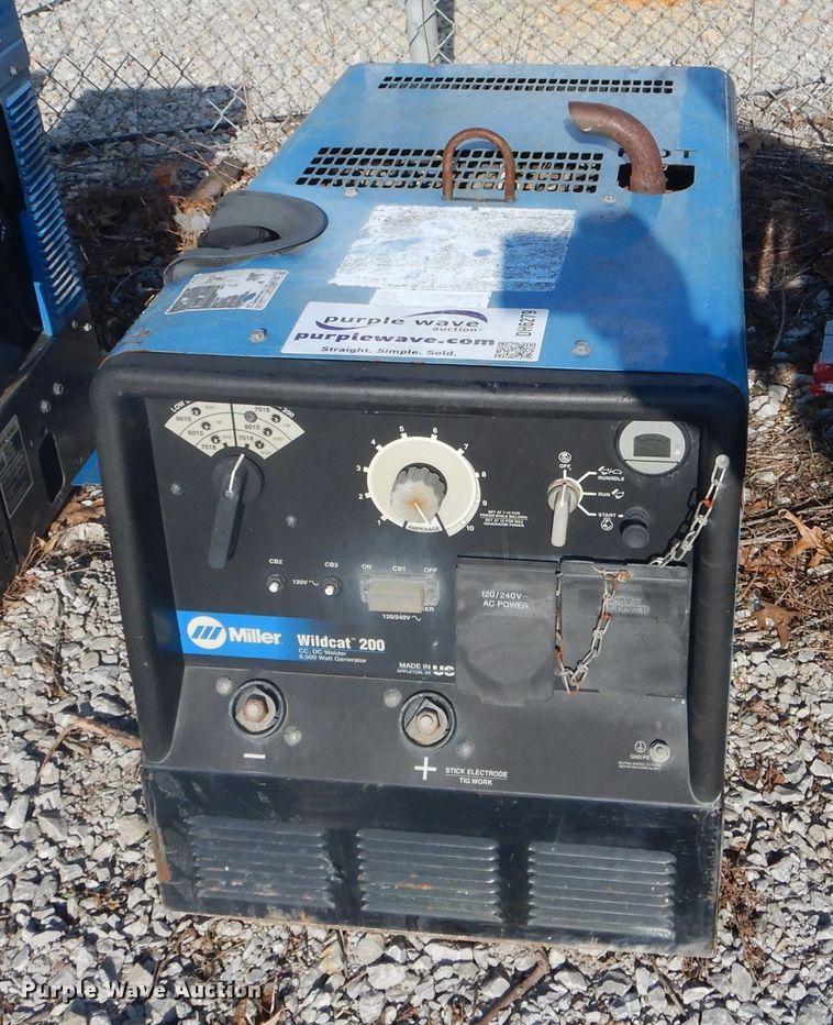 image for item DH6279 Miller Wildcat 200 CC/DC welder