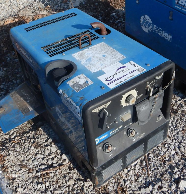 Miller Wildcat 200 CC/DC welder in Davenport, IA Item DH6279 sold