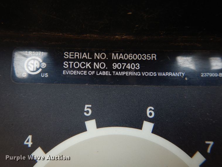 image for item DH6279 Miller Wildcat 200 CC/DC welder