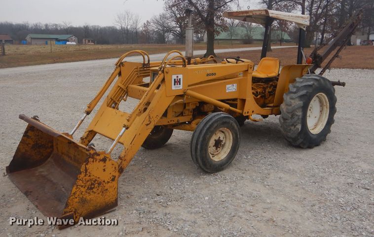 image for item DH6295 International 2444 tractor with trencher