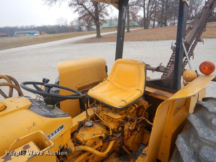 image for item DH6295 International 2444 tractor with trencher