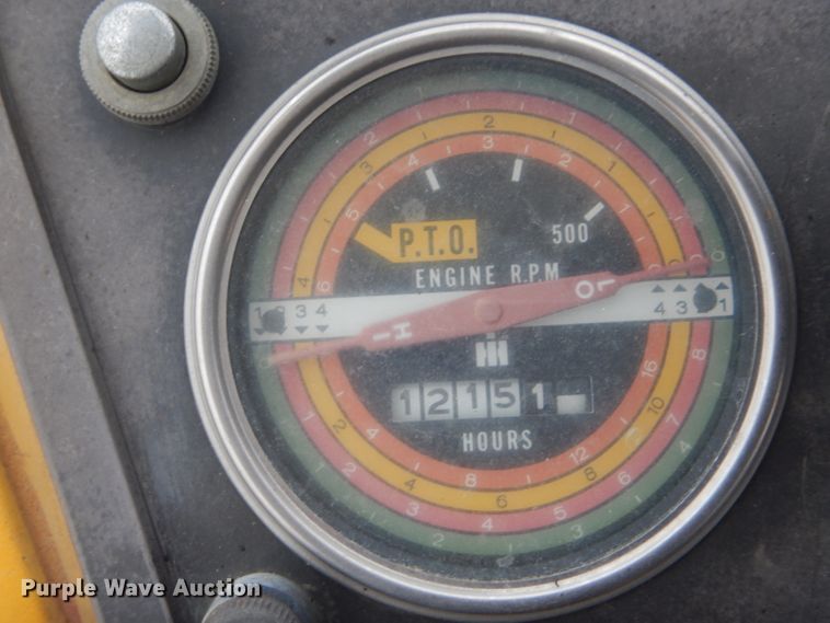 image for item DH6295 International 2444 tractor with trencher