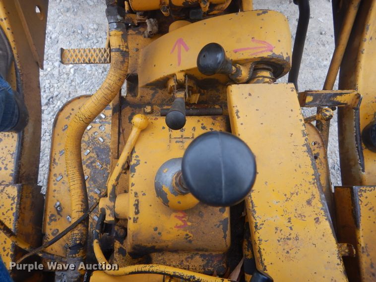 image for item DH6295 International 2444 tractor with trencher