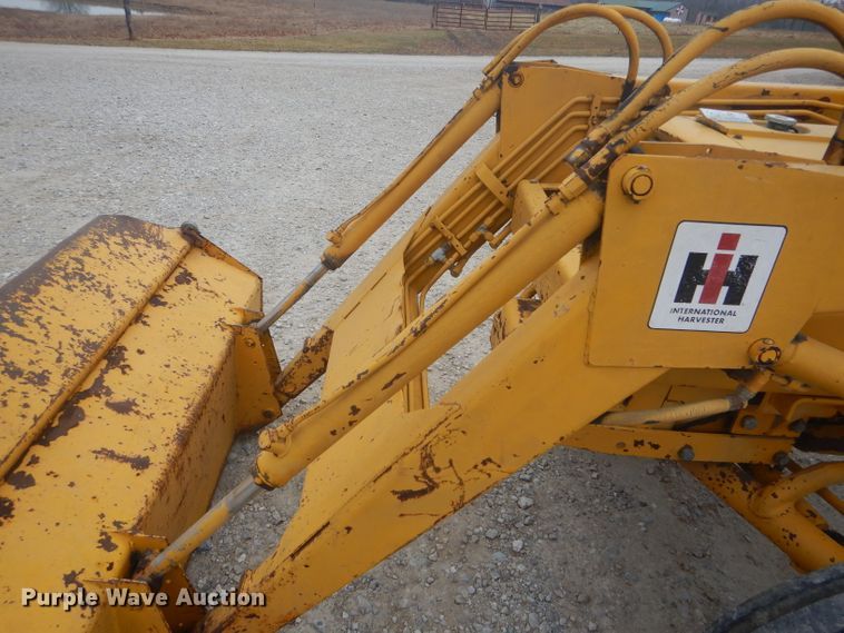 image for item DH6295 International 2444 tractor with trencher