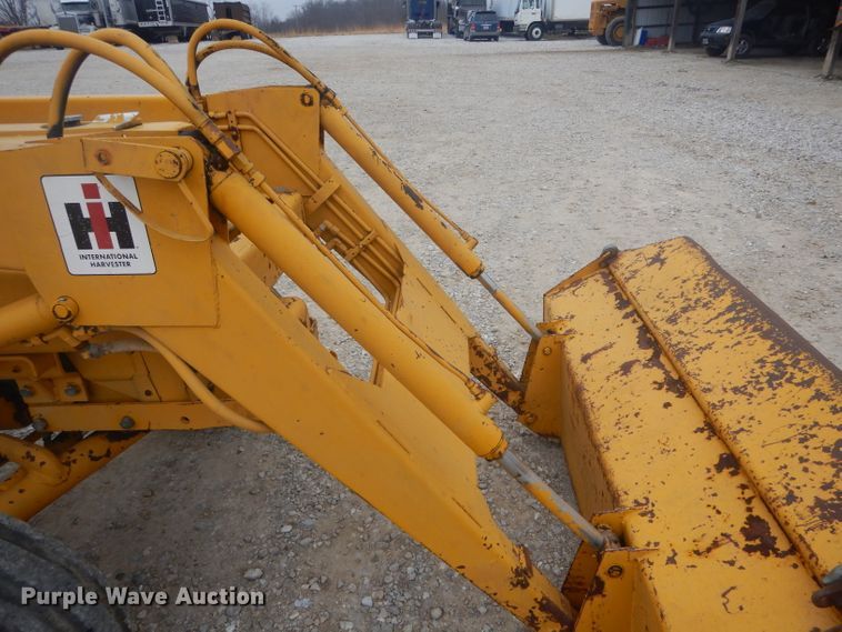 image for item DH6295 International 2444 tractor with trencher