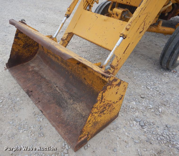 image for item DH6295 International 2444 tractor with trencher