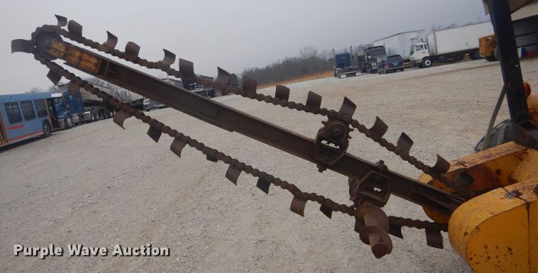 image for item DH6295 International 2444 tractor with trencher