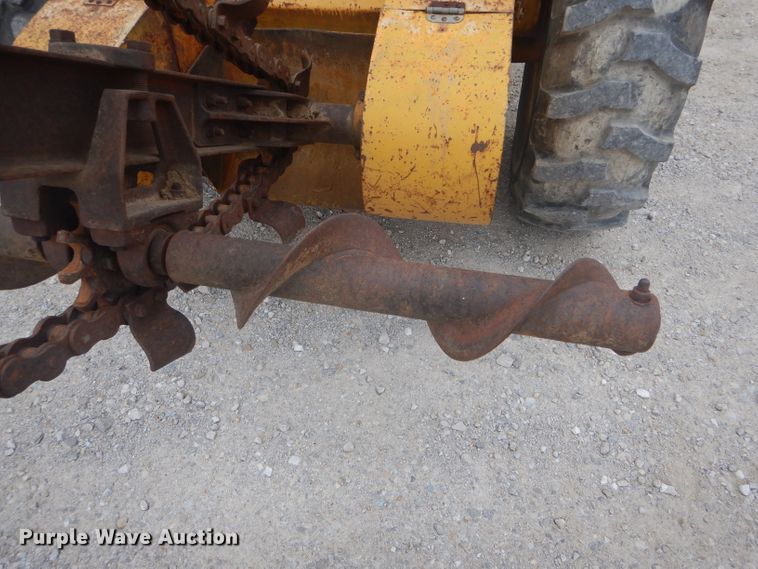 image for item DH6295 International 2444 tractor with trencher