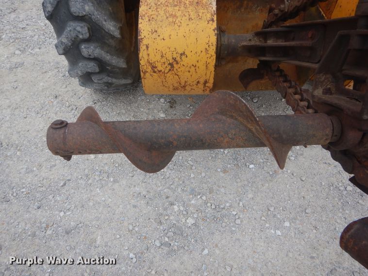 image for item DH6295 International 2444 tractor with trencher