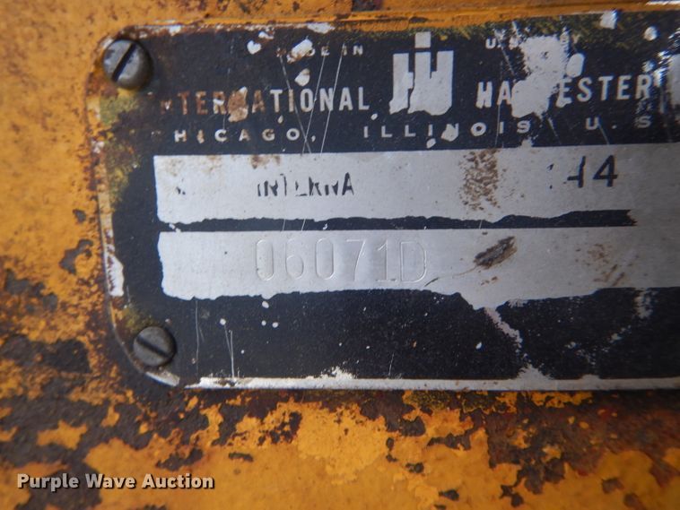 image for item DH6295 International 2444 tractor with trencher