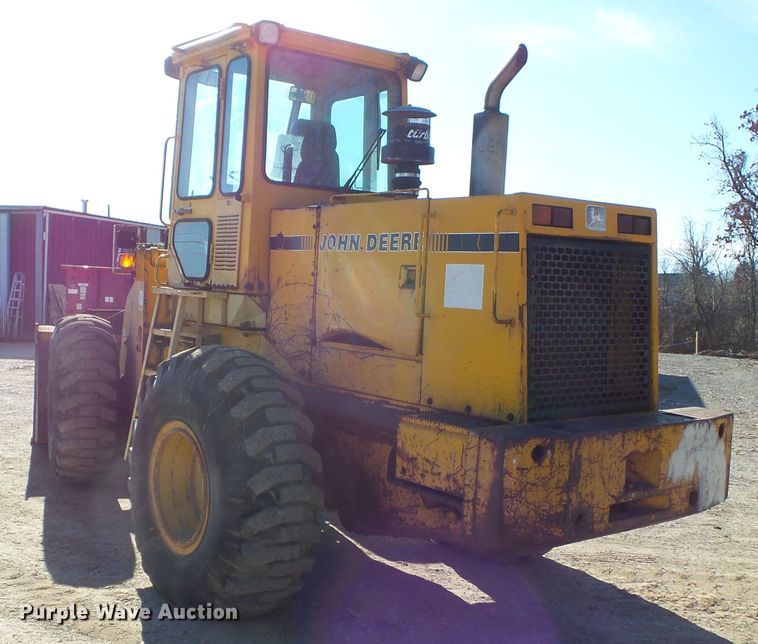 image for item DH7833 1990 John Deere 644E wheel loader