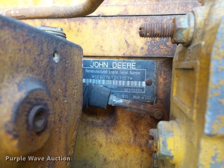 image for item DH7833 1990 John Deere 644E wheel loader
