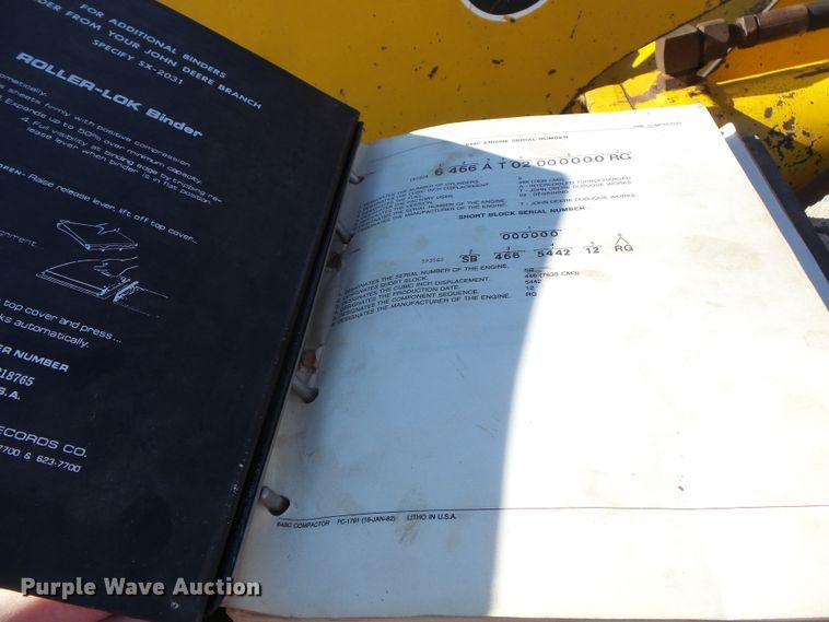 image for item DH7833 1990 John Deere 644E wheel loader