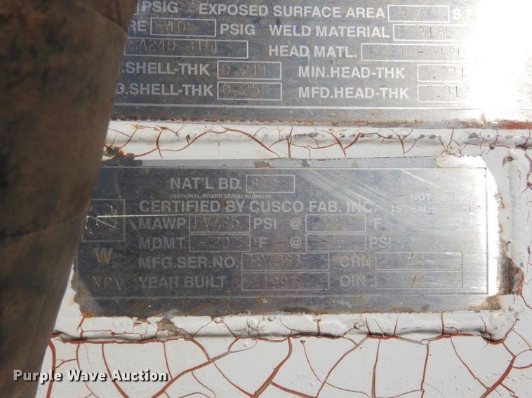 image for item DI2442 1995 Ford LTS9000 vacuum/kill truck