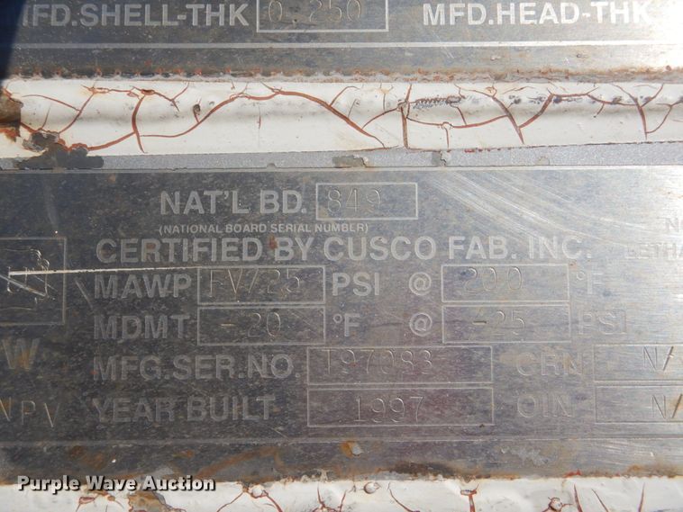 image for item DI2442 1995 Ford LTS9000 vacuum/kill truck