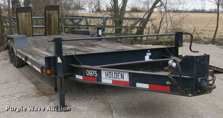 image for item EA9425 1997 Holden TPS18 equipment trailer