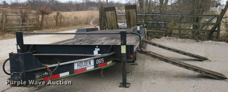 image for item EA9425 1997 Holden TPS18 equipment trailer