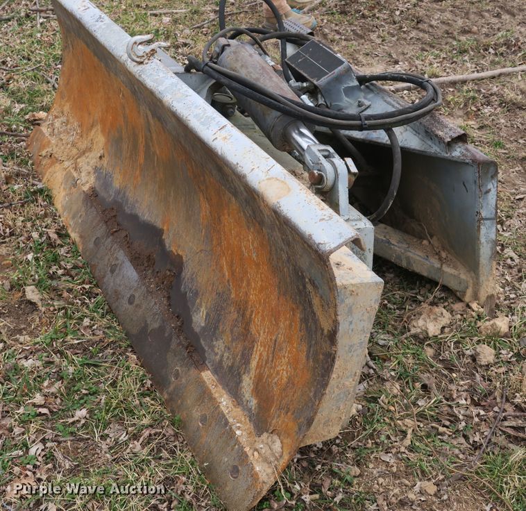 Skid steer fourway dozer blade in Bentonville, AR Item EA9426 sold