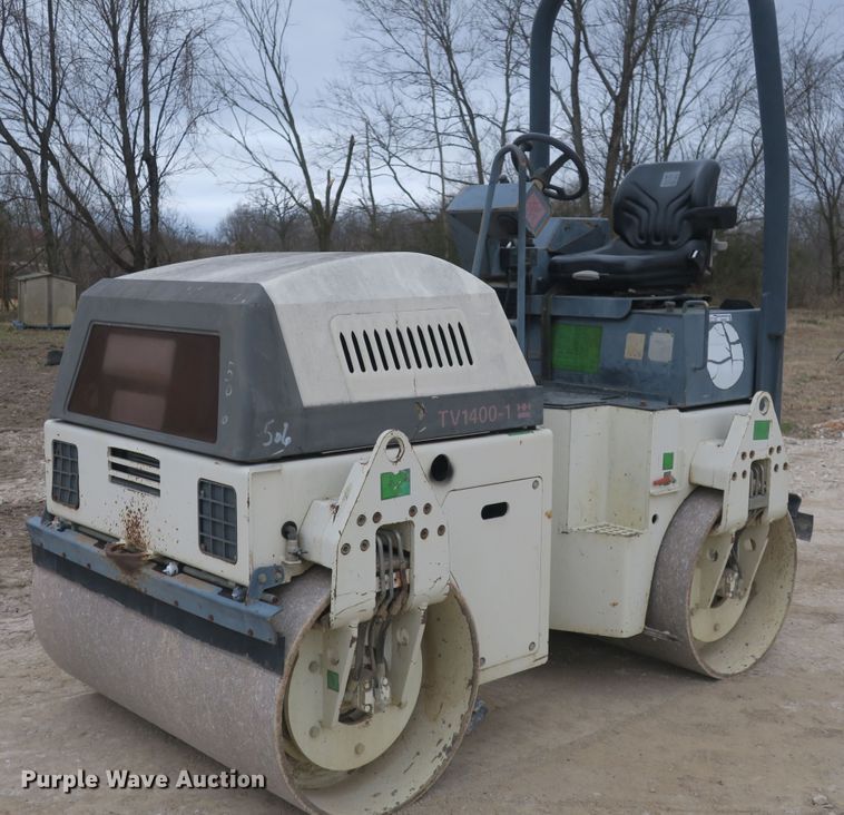 image for item EA9427 Terex TV1400-1 double drum vibratory roller