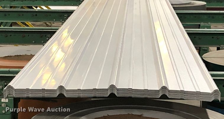 image for item EF9582 (60) sheets of metal roofing/siding