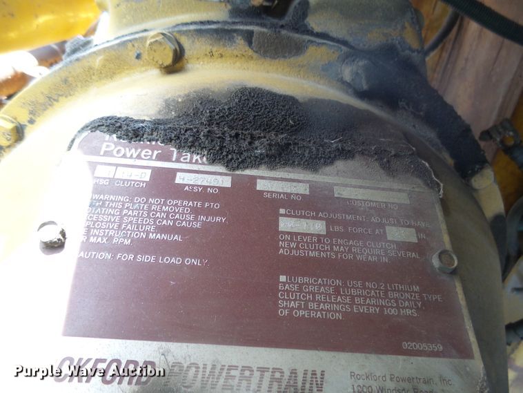 image for item EF9610 1998 Remax 4000 reclaimer