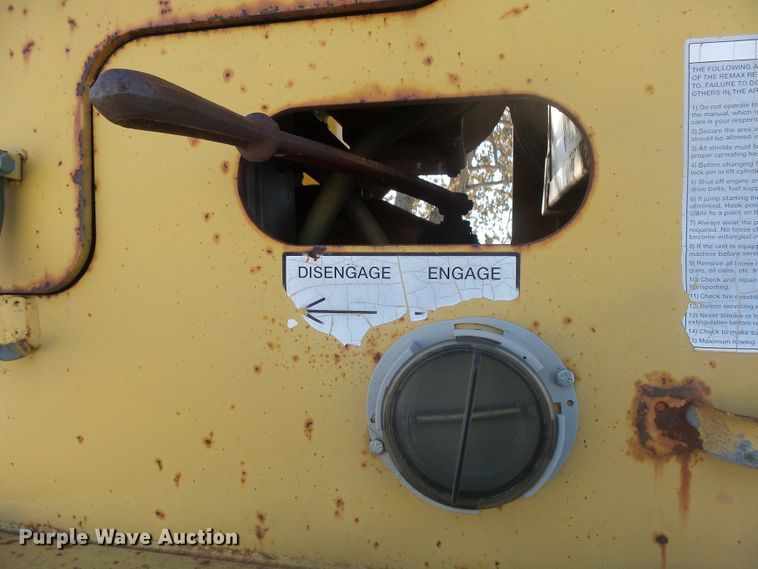 image for item EF9610 1998 Remax 4000 reclaimer