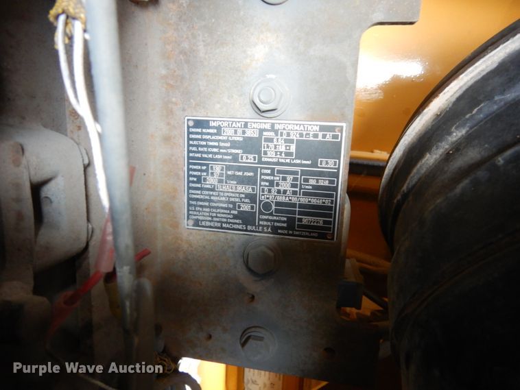 image for item FU9065 2002 John Deere 655C track loader