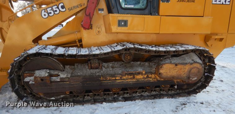 image for item FU9065 2002 John Deere 655C track loader