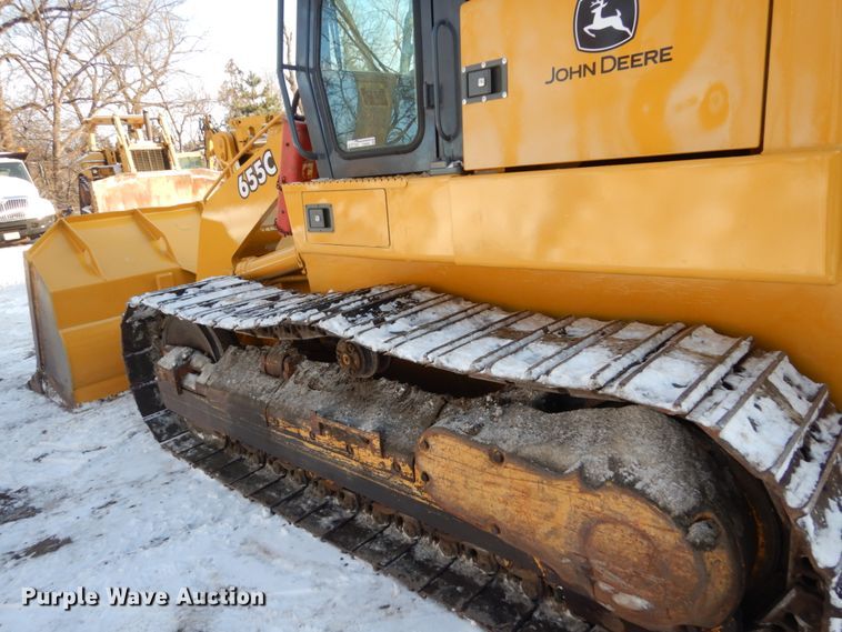 image for item FU9065 2002 John Deere 655C track loader