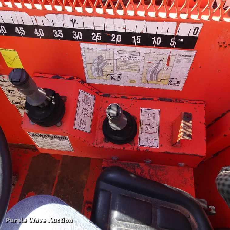 image for item GI9783 1998 Traverse Lift TL6035 telehandler