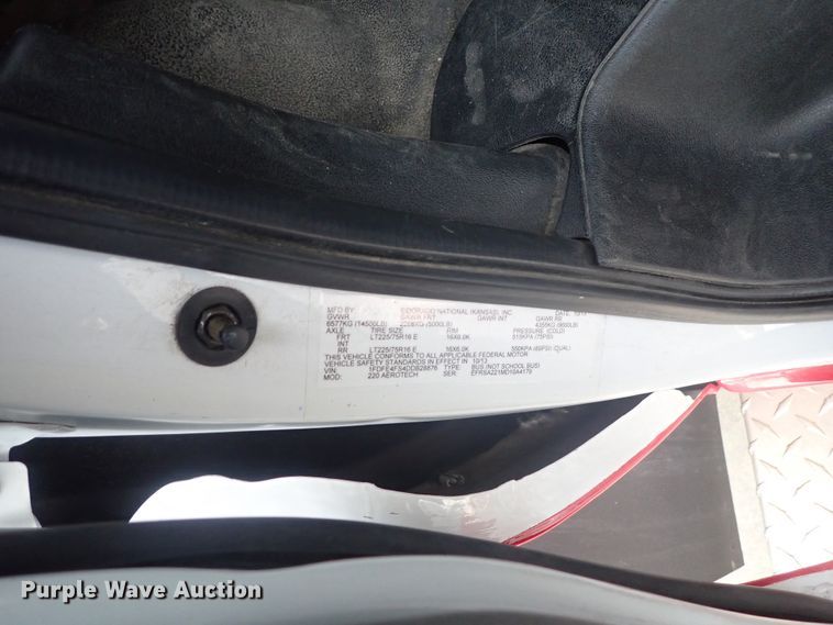 image for item DC3369 2014 Ford Econoline E450 Eldorado Aerotech shuttle bus