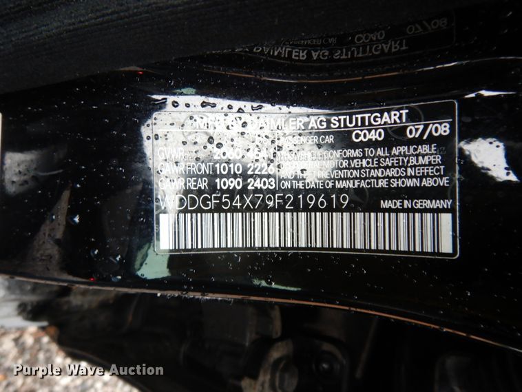 image for item DE4260 2009 Mercedes Benz C300