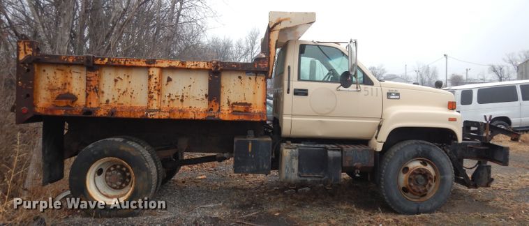 image for item DE4280 1999 Chevrolet C8500 dump truck