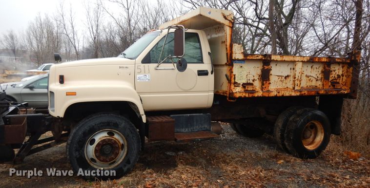 image for item DE4280 1999 Chevrolet C8500 dump truck