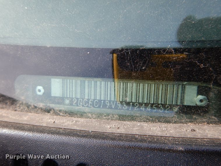 image for item DE4286 2003 Chevrolet Silverado 1500 Ext. Cab pickup truck