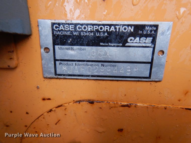 image for item DG6254 2000 Case 95XT skid steer