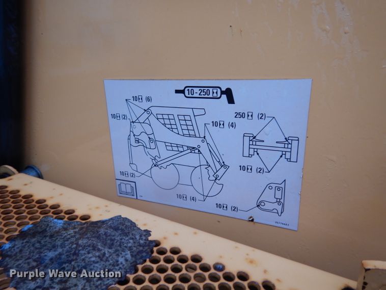 image for item DG6254 2000 Case 95XT skid steer
