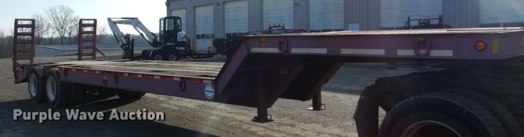 image for item DH5073 1999 Fontaine 352W drop deck equipment trailer