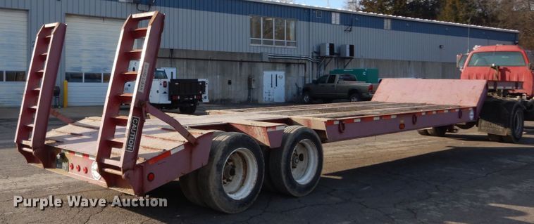 image for item DH5073 1999 Fontaine 352W drop deck equipment trailer