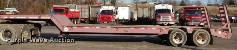 image for item DH5073 1999 Fontaine 352W drop deck equipment trailer