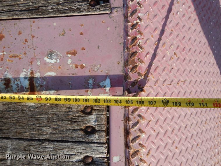 image for item DH5073 1999 Fontaine 352W drop deck equipment trailer