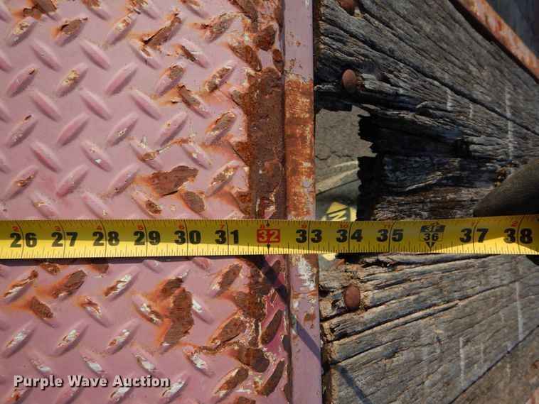 image for item DH5073 1999 Fontaine 352W drop deck equipment trailer