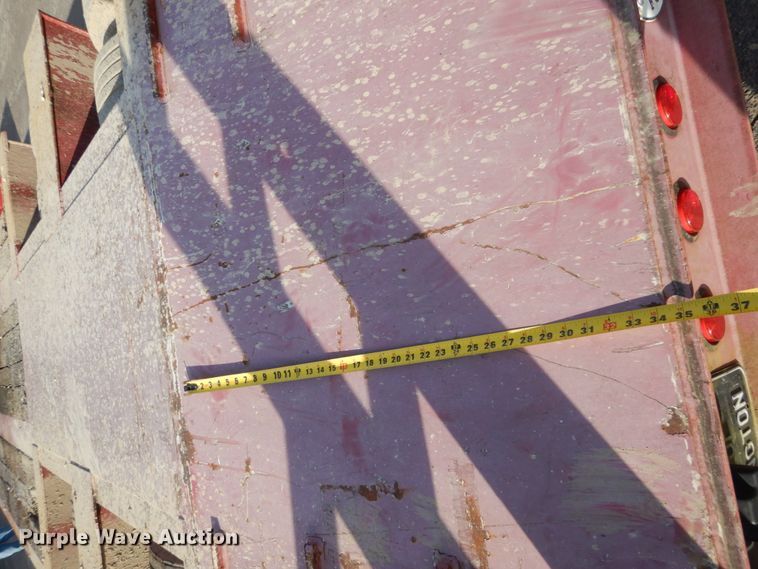 image for item DH5073 1999 Fontaine 352W drop deck equipment trailer