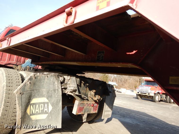 image for item DH5073 1999 Fontaine 352W drop deck equipment trailer