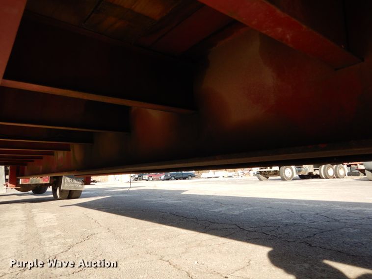 image for item DH5073 1999 Fontaine 352W drop deck equipment trailer