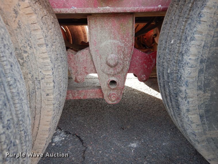 image for item DH5073 1999 Fontaine 352W drop deck equipment trailer