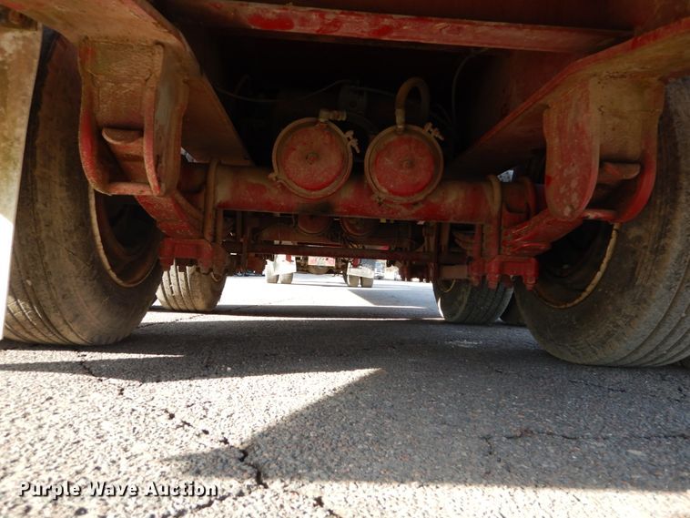 image for item DH5073 1999 Fontaine 352W drop deck equipment trailer
