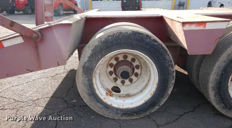 image for item DH5073 1999 Fontaine 352W drop deck equipment trailer