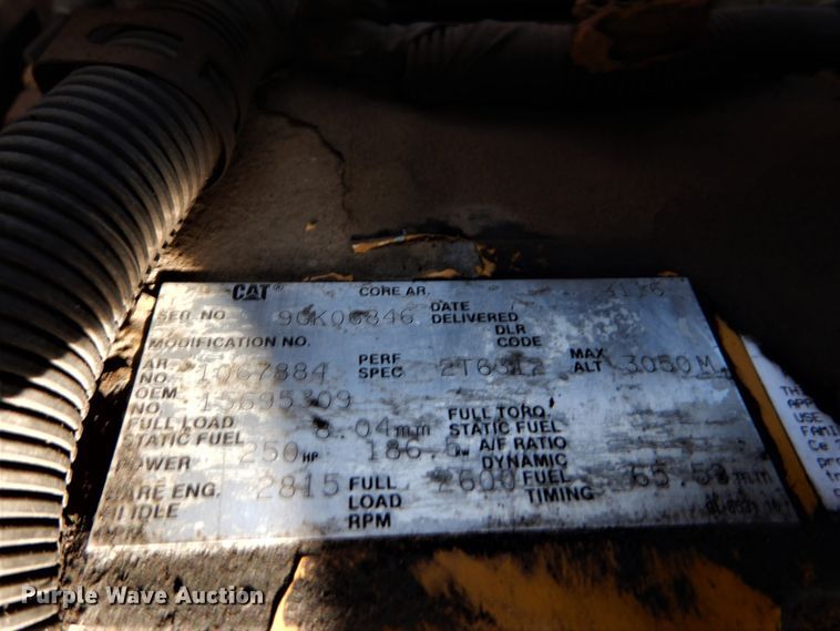 image for item DH5074 1994 Chevrolet Kodiak C6500 semi truck